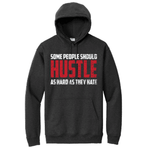 AH Quote V1 - Port & Co Youth Core Fleece Pullover Hooded Sweatshirt